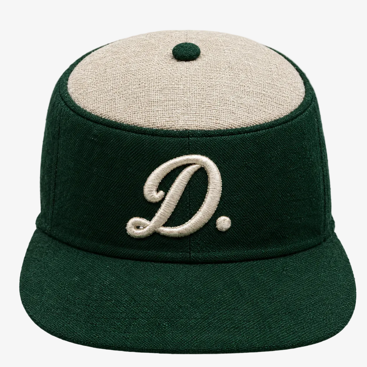 Green Aṣọ Òkè Pillbox hat